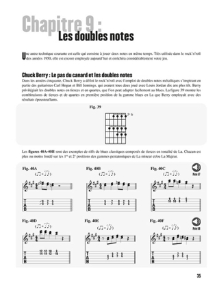 Initiation A la Guitare Blues - Dave Rubin - Partition - Guitare